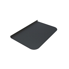 Лист предтопочный BLACK 600*400*0,5мм (R75)