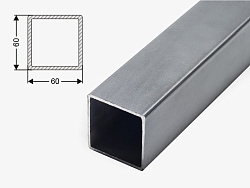 Труба профильная 60х60х2мм, 3м