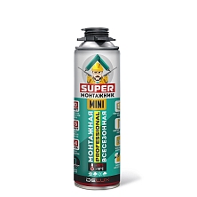 Пена монтажная профессиональная SUPER Монтажник MINI 550гр