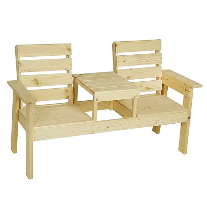 Лавка со столиком "Stereo" (хвоя) - №1