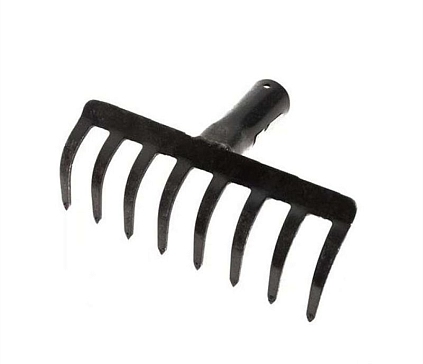 Грабли прямые 8-ми зубые - №1