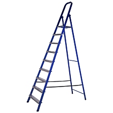 Стремянка стальная с алюминиевыми ступенями 09 ступеней