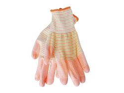 Перчатки нейлоновые "Полоска" с полиуретановым покрытием (Распродажа)