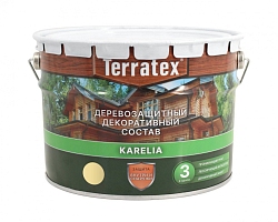Деревозащитный состав Terratex KARELIA СОСНА 9л