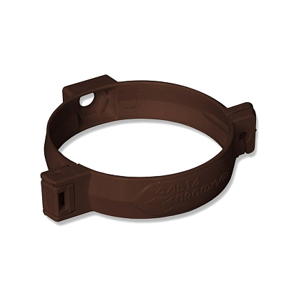 Хомут трубы ПВХ - кор. - №1