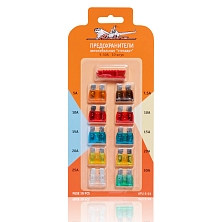 Предохранители "стандарт" в блистере  с экстрактором (10 шт. 5-30А) (AFU-S-03)