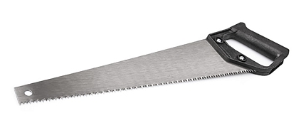 Ножовка плотницкая 550мм с пластмассовой ручкой - №1