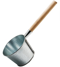 Ковш банный оцинкованный