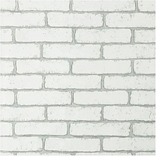 Самоклейка Dekorelle Кирпич белый шир.0,45м арт.KВ-140