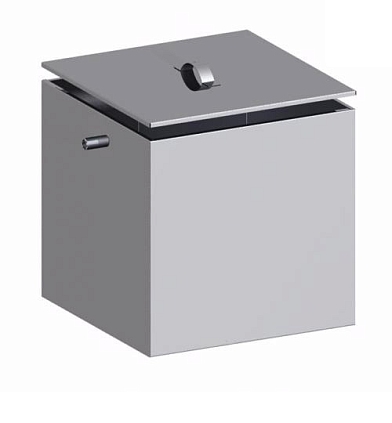 Бак нерж. 125л под контур (Прямоуг.) (AISI 439) - №1