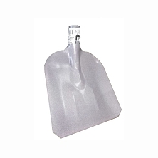 Лопата совковая 215х394х1,5мм с ребрами жесткости, тулейка d-40, б/ч