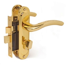 Замок врезной Avers 0827/60-C-G (золото)