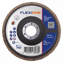 Круг лепестковый плоский 125*22мм Р120 Flexione (Распродажа)