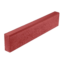 Бордюр тротуарный 500*200-240*30, бордовый