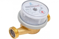 Водосчетчик д= 15 ОСВУ-15 универсальный  квартирный без штуц. L=110мм Декаст