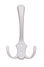 Крючок-вешалка №49 полимер БЕЛАЯ