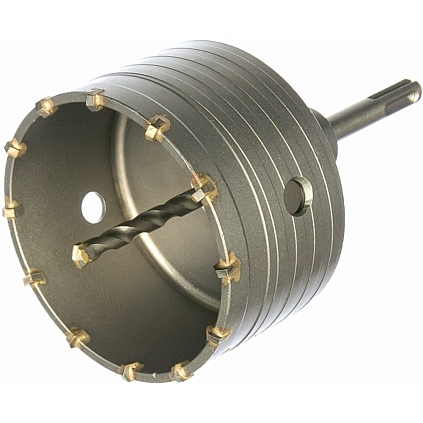 Коронка по бетону 100мм в сборе - №1