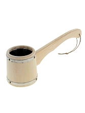 Ковш "Емеля" 1,2л с нерж вст (длинная ручка) (ЕН-Д)