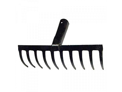 Грабли прямые 10-ти зубые - №1
