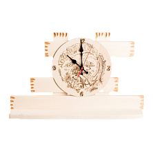Часы с полкой 450*380 (Распродажа)