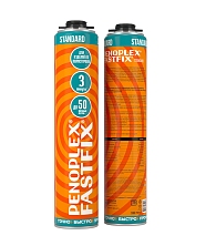 Клей-пена однокомпонентная в аэрозольной упаковке Penoplex Fastfix Standart