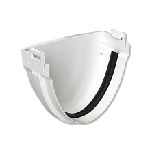 Заглушка (У) ПВХ - бел.