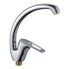 Смеситель для кухни однорычажный, высокий излив (D 150628) с\ш D-Lin