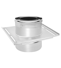 Площадка монтажная Нерж+Нерж (AISI 430/0,8мм) д.115*200, 300*300мм