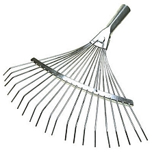 Грабли веерные проволочные, 20 зуб., оцинкованные, б/ч