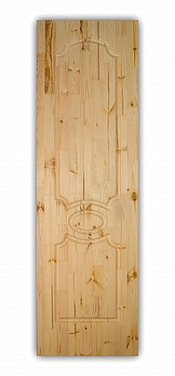 Дверь массив 600мм 3 сорт - №1