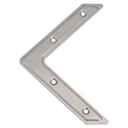 Уголок оконный 100-2 выпуклый цинк - №1