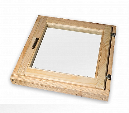 Окно 40*40 (2 стекла) - №1
