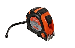 Рулетка 5м Х 25мм с 2-х сторон.шкалой,усил.магнит,обрезиненный корпус,2-ой зацеп,Sturm!(Распродажа)