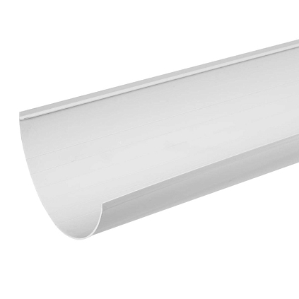 Желоб ПВХ (4м) (У) - бел. - №1