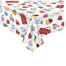 Клеенка "MAJOR" ПВХ основа нетканая шир.1,35м арт.595/0 (БЕЛЫЙ)