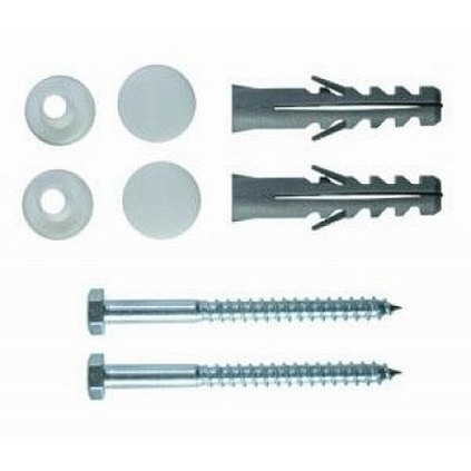 Крепеж для унитаза 6х80 (бел.) к-т - №1