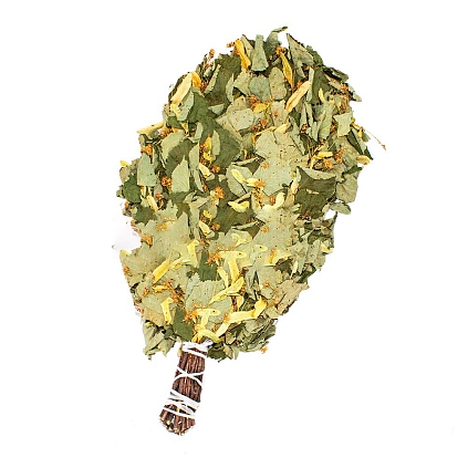 Веник Липовый премиум в индивидуальной упаковке - №1