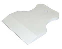 Шпатель резиновый 60мм белый