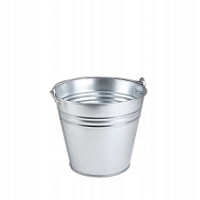 Ведро оцинкованное 7л (Шуя) 1 шов Распродажа