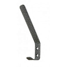 Крючок-вешалка №3 полимер ЧЕРНАЯ