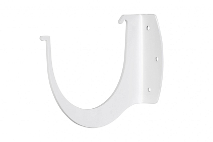 Кронштейн желоба Металл - белый Малый (У) - №1