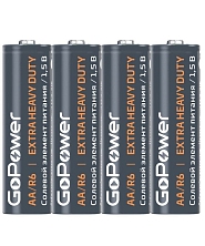 Батарейка GoPower R6 1,5v Солевая