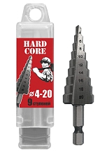 Сверло по металлу шаговое 4-20мм (9ступ.)