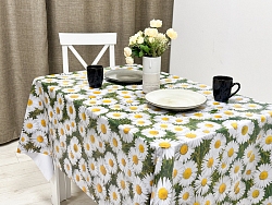 Клеенка на тк.основе "Полли" Маргаритки шир.1,40м