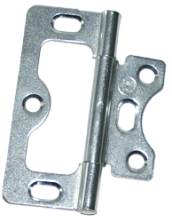 Петля накладная ПНУ-76 регулируемая (цинк) Кунгур