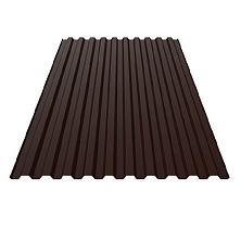 Профнастил С-21 ГОСТ Ral 8017 шоколадно-коричневый (под заказ)