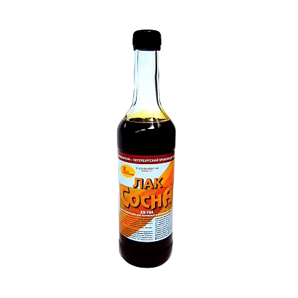 Лак ХВ-784 СОСНА 0,5л - №1