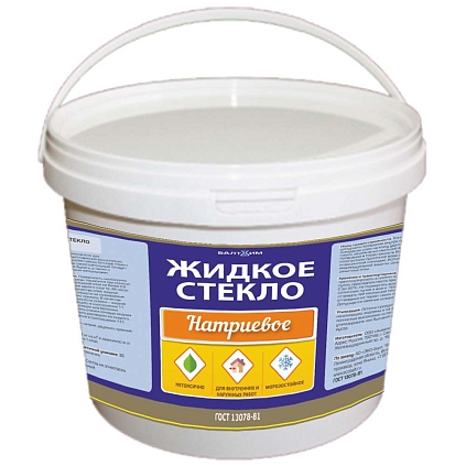 Жидкое стекло 1,5кг - №1